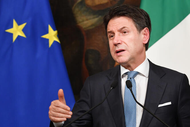 Le président du Conseil des ministres italien, Giuseppe Conte, à Rome, le 26 novembre.