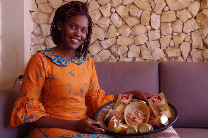 Siny Samba, créatrice de la marque sénégalaise d’aliments pour bébés Le Lionceau.