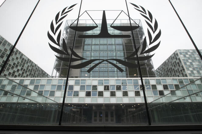 Devant la Cour pénale internationale, à La Haye, le 7 novembre 2019.