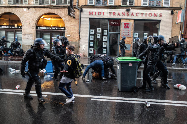 Affrontements à Toulouse.