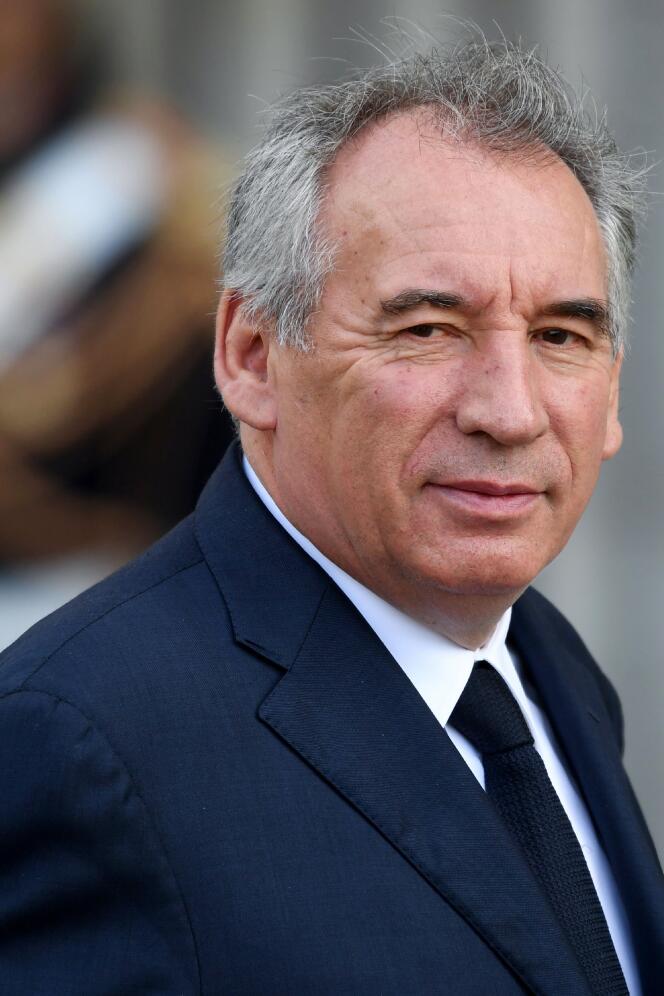 François Bayrou à Paris, le 30 septembre.