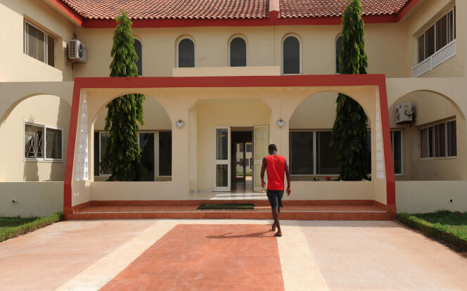 L’Institut Diambars, à Saly, au Sénégal, en novembre 2013.