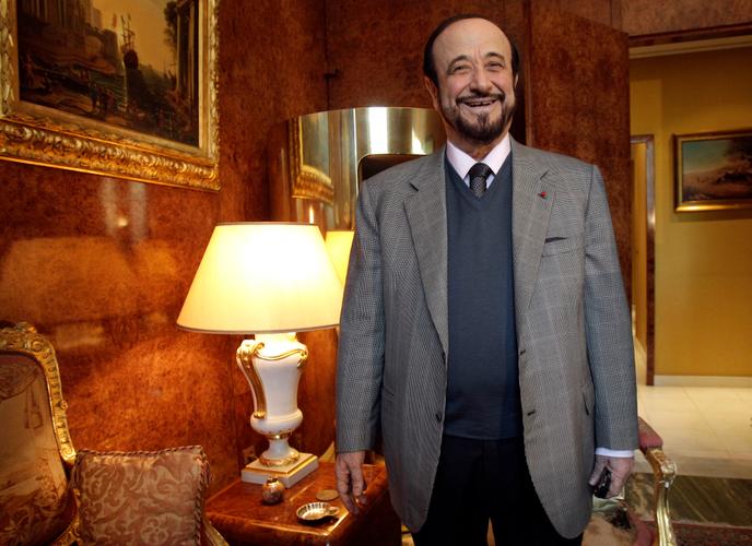 Rifaat al-Assad fut contraint à l’exil en 1984 après un coup d’Etat manqué contre son frère Hafez al-Assad, père de l’actuel président Bachar al-Assad – ici, à Paris.