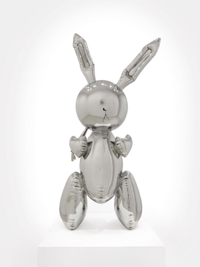 « Rabbit », de Jeff Koons, 91.1 millions de dolars chez Christie’s.