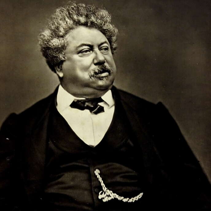 Alexandre Dumas photgraphié par Carjat.