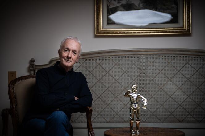 Anthony Daniels, l’acteur qui se cache dans le costume de C-3PO dans tous les films « Star Wars » depuis 1977.