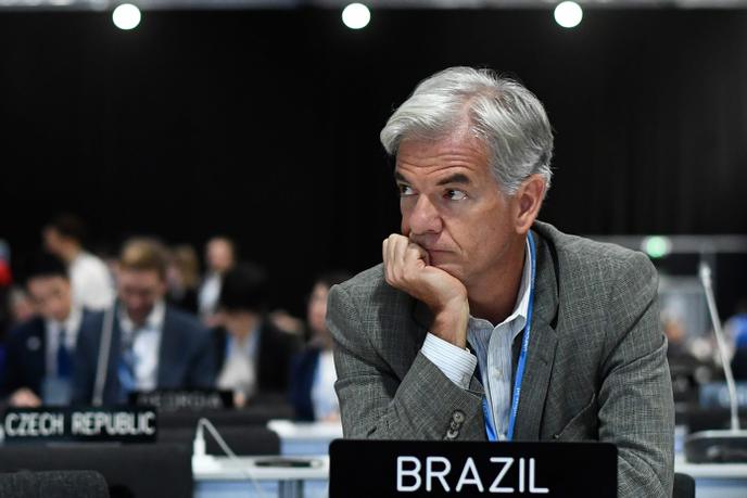 Le représentant du Brésil, Fabio Mendes Marzano.