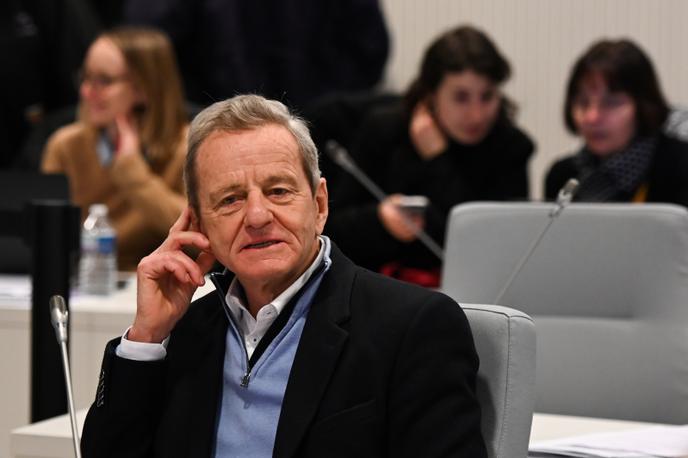 Alain Carignon, lors du conseil municipal, à Grenoble, le 16 décembre.