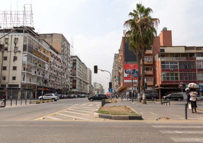 Centre ville de Luanda en juillet 2018.