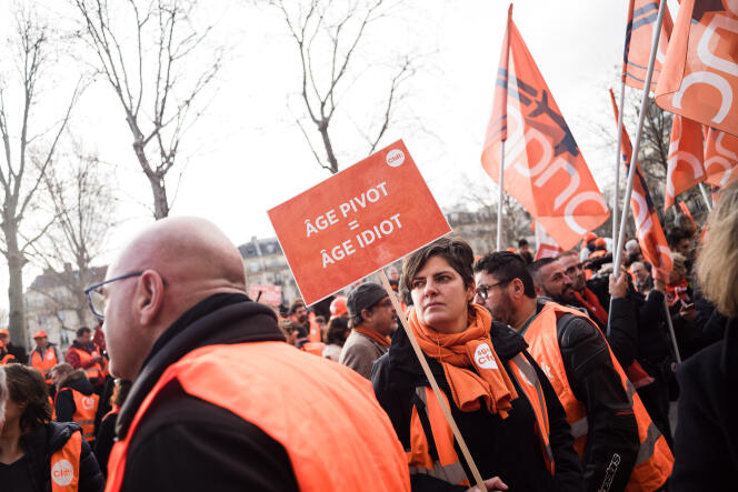 Journée de mobilisation contre la réforme des retraites le 17 décembre à Paris.