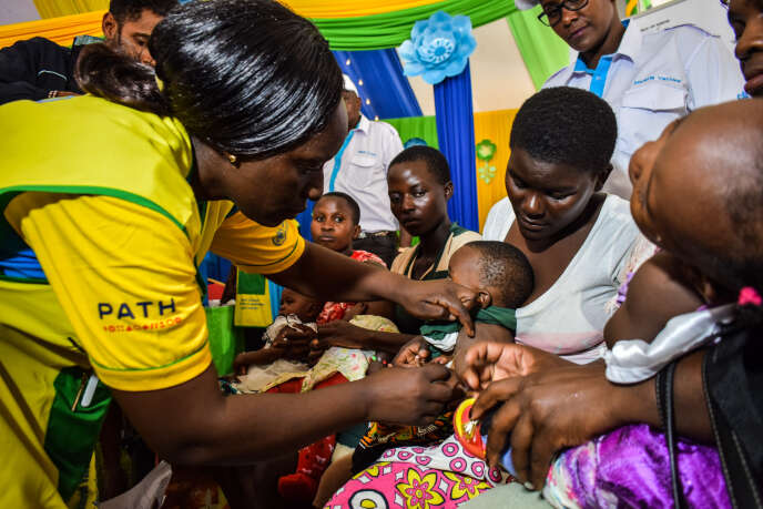 Campagne de vaccination au Kenya le 13 septembre 2019.