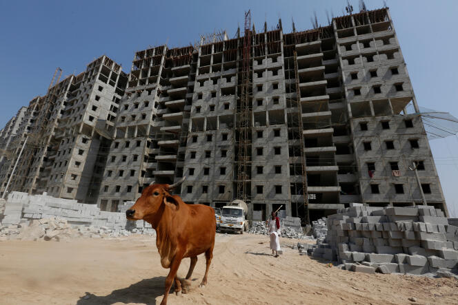 Un chantier à Ahmedabad, en 2016.