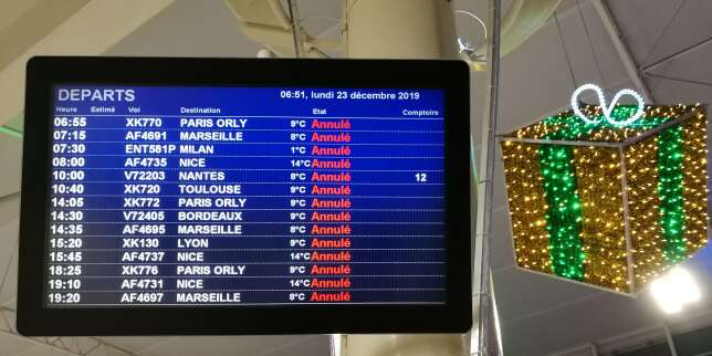 Intempéries : l'aéroport d'Ajaccio toujours fermé, réouverture prévue ce week-end