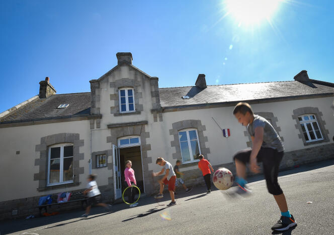 Dans une école de Guérande (Loire-Atlantique), en septembre 2018.