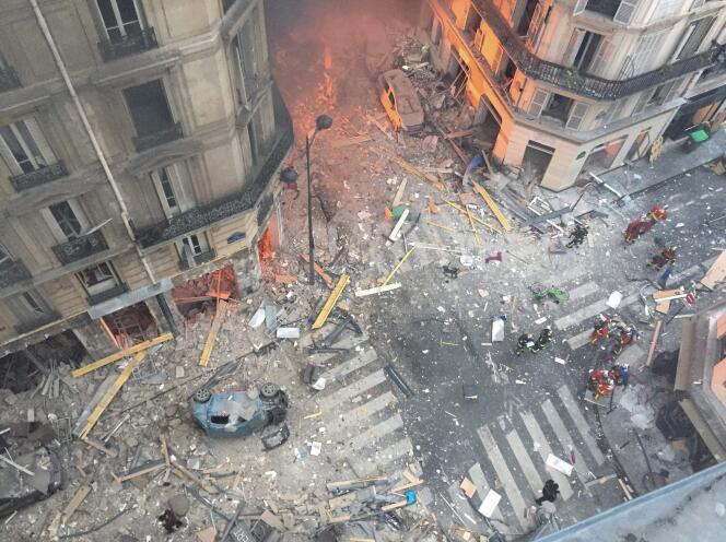 L’explosion rue de Trévise à Paris avait fait quatre morts et 66 blessés, le 12 janvier dernier au matin.