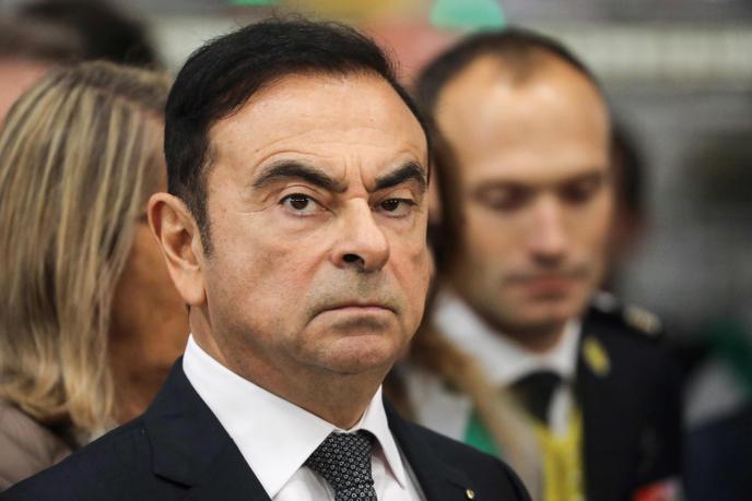 Carlos Ghosn, le 8 novembre 2018, dans le nord de la France.