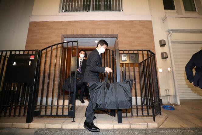 Perquisition au domicile de Carlos Ghosn à Tokyo, le 2 janvier.