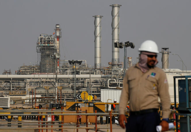 La raffinerie Aramco d’Abqaïq, dans l’est de l’Arabie saoudite, le 12 octobre 2019.