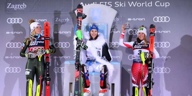 Ski alpin : la Slovaque Petra Vlhova domine largement la favorite américaine Mikaela Shiffrin