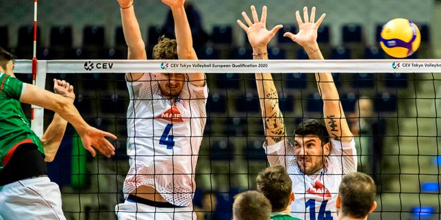 Volley : battue par la Bulgarie, la France reste en course pour les JO
