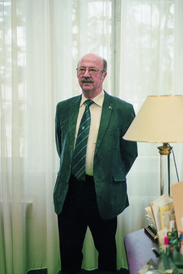 Gérard Dézempte, maire « sans étiquette » de la commune depuis 1983.