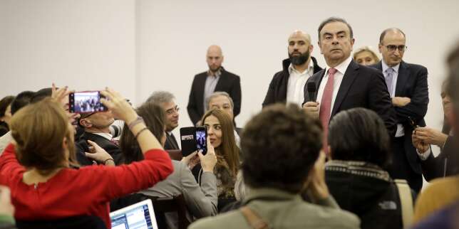 Depuis Beyrouth, Carlos Ghosn prend les armes et conte son « cauchemar »