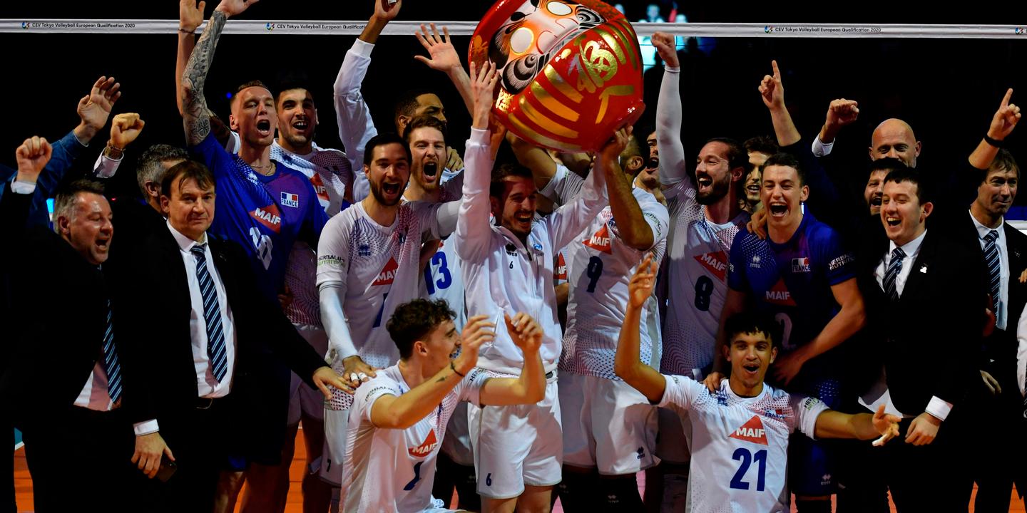 The French volleyball team finally wins its ticket to the Tokyo Olympic