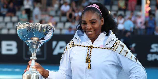 Tennis : Serena Williams titrée à Auckland, son premier trophée depuis près de trois ans