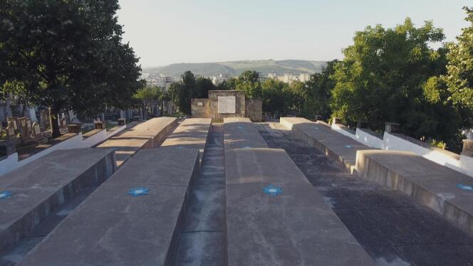 Le cimetière juif de Lasi, en Roumanie.