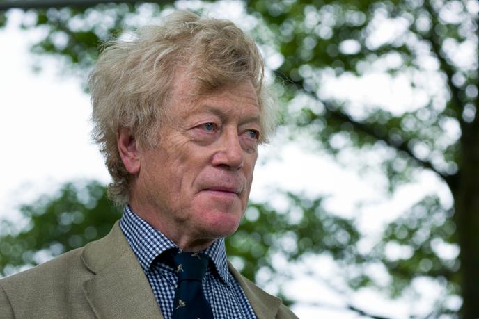 Roger Scruton. au festival d’Edimbourg, en août 2014.