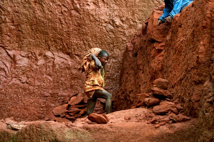 Près d’une mine de diamant dans le nord de l’Angola, en 2013.