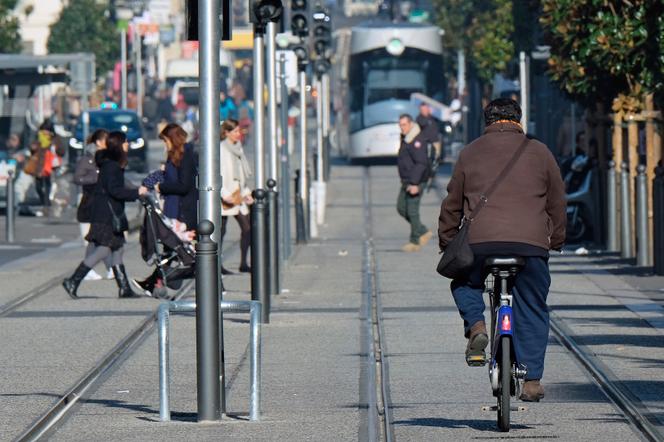 Mobilités douces et tramway à Marseille