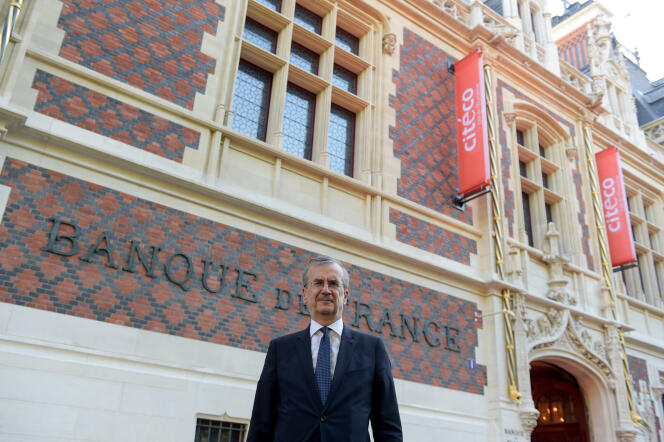 Le gouverneur de la Banque de France, François Villeroy de Galhau, à Paris, le 15 mai 2019.