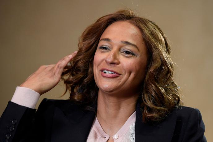 La milliardaire Isabel dos Santos, fille de l’ancien président angolais et épouse de Sindika Dokolo, à Londres, en janvier 2020.