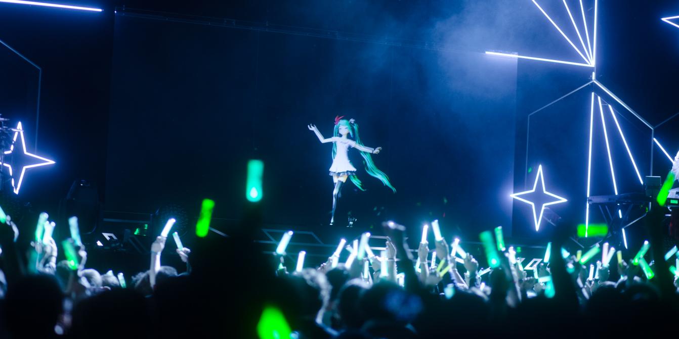 Hatsune Miku Hologrammkonzert