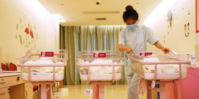 Le nombre des naissances en Chine au plus bas