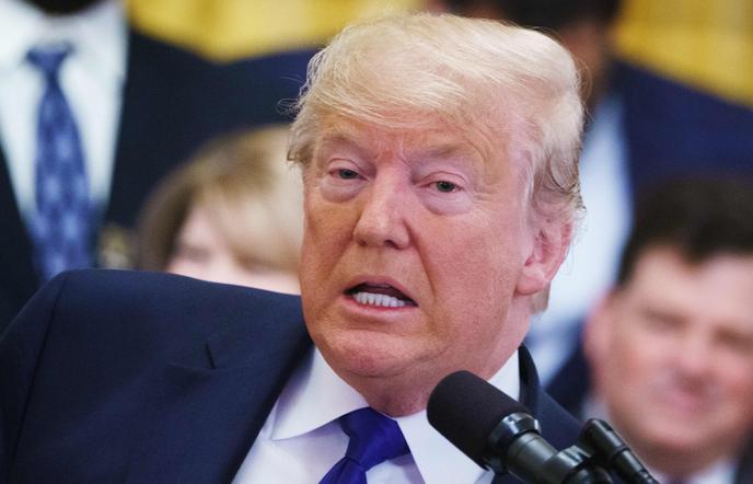 Donald Trump à Washington, le 17 janvier.