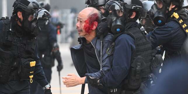 Hongkong : violents affrontements avec des policiers lors d'une manifestation prodémocratie
