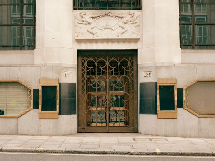 La façade de l’immeuble du « Daily Telegraph ».