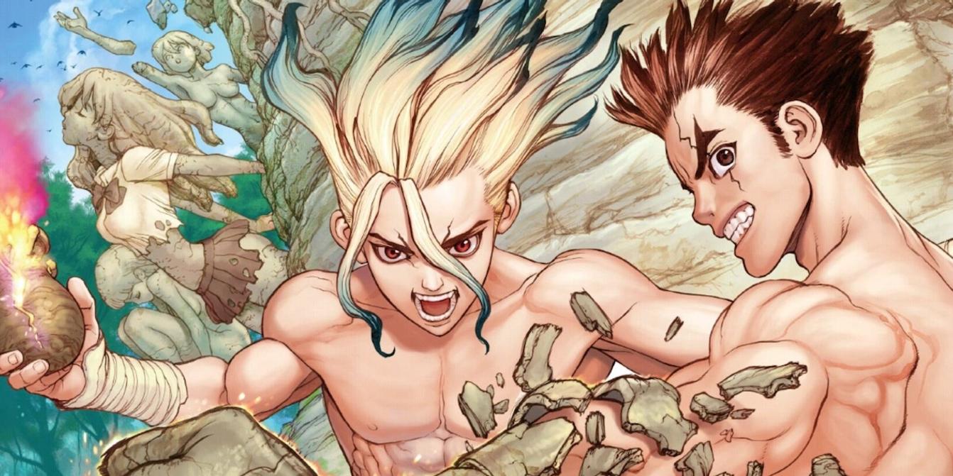 Survivalisme, matière grise et gros muscles : le manga « Dr. Stone » ne  laisse pas de marbre