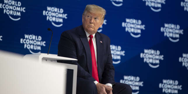 A Davos, Donald Trump s'est posé en climatosceptique assumé