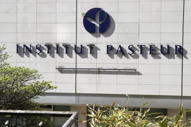 L’entrée de l’Institut Pasteur.