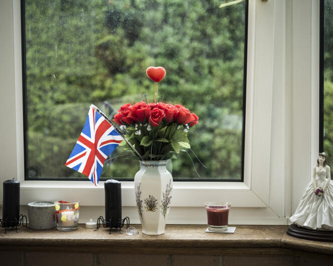 Un drapeau britannique dans le salon d’un partisan pro-brexit, à Carlisle au nord du Royaume-Uni, le 28 juin 2016.