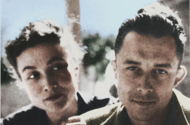 Francine et Albert Camus dans les années 1960.