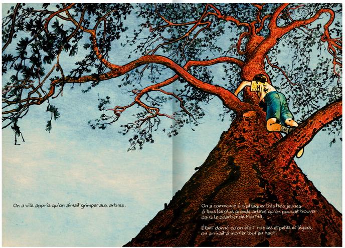 Double page de l’album « Martha & Alan ».
