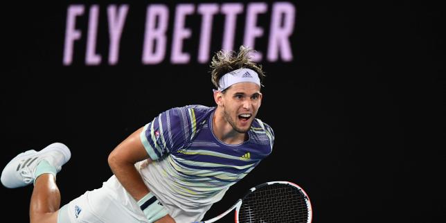 A l'Open d'Australie, Dominic Thiem a bien grandi