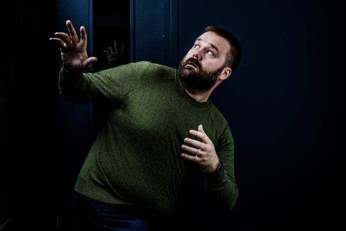 Robert Kirkman, le 28 janvier, à Paris.