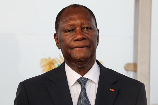 Le président ivoirien Alassane Ouattara à Abidjan, le 20 décembre 2019.