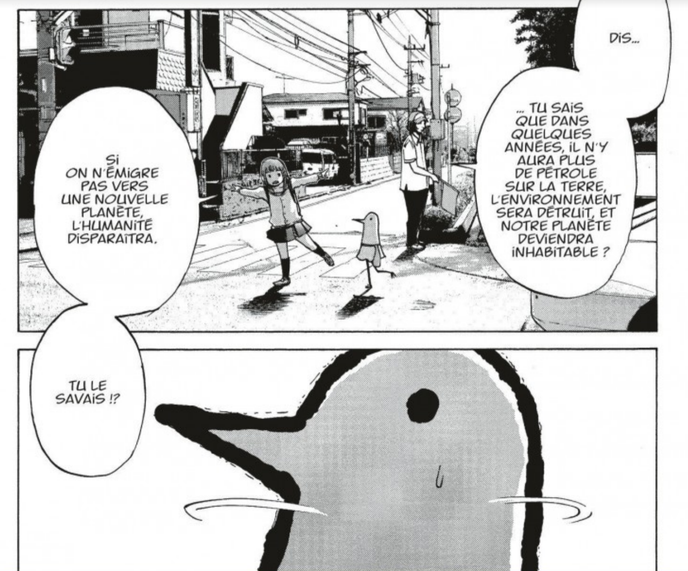 Extrait du tome 1 de « Bonne nuit Punpun ».
