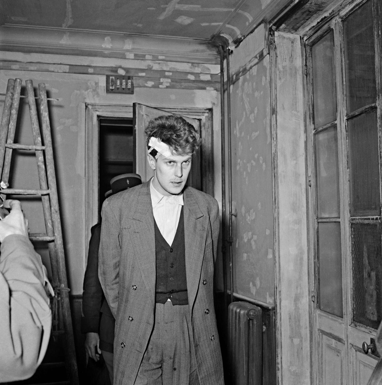 Jacques Fesch, el 1954 a París.